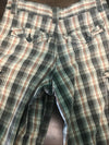 Arizona The Original Jean Company Youth Boys Plaid Shorts Size 12R Waist Adjust.