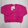 American Vintage Vitow Neon Pink Melange Cardigan Women’s Size 10 $225