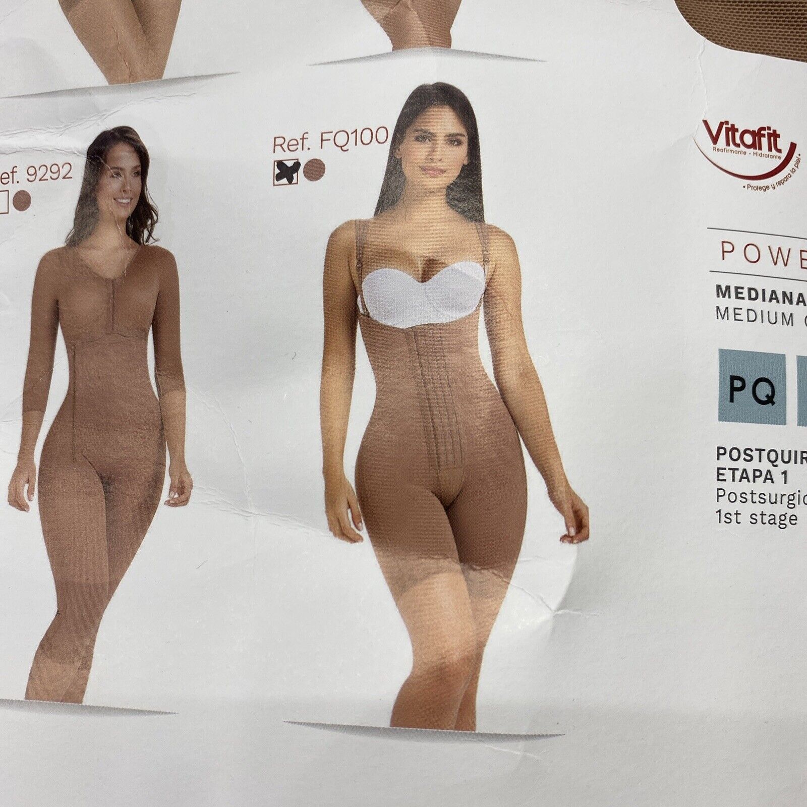 Maria E Fajas FQ100 Colombian Slimming Body Shaper Postpartum Girdle S -  beyond exchange