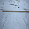 Aeropostale White Embroidered A87 Short Sleeve Polo Mens Size Medium
