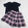 Youth Girls Black &amp; Pink Anime School Girl Outfit Size 11-12