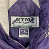 GTM Sportswear Kansas State Wildcats Purple Windbreaker size Youth XL