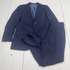 Suit Supply Vitale Barberis Canonico Suit Set Navy Blue Mens 52 &amp; 48