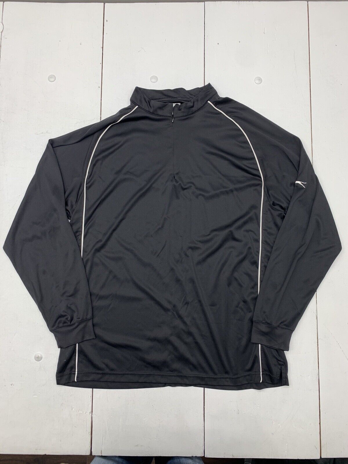 Slazenger Mens Black 1/4 Zip Jacket Size XL