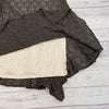 Nic + Zoe Boutique Dark Truffle Sleeveless Lace Dress with Slip Women Size XL NE