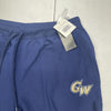 Adidas Navy Blue George Washington Travel Woven Pants Mens Size Large
