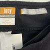Lucy Black Athletic Crop Leggings Women’s Size XS Split Calf Lotus Collection