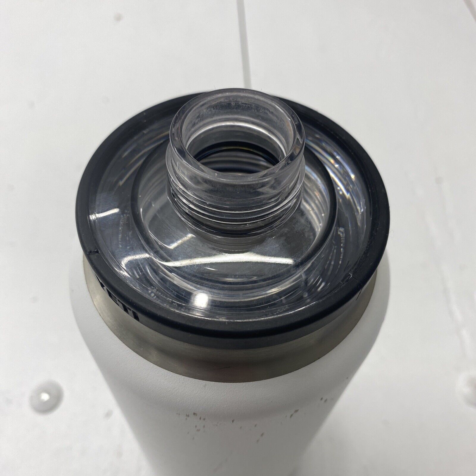 YETI Rambler 36 oz Bottle with Chug Cap Cooler - White