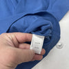 Banana Republic Blue 1/4 Snap Button Cotton Long Sleeve Pullover Mens Medium
