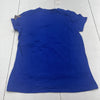 Yuna Blue Rhinestone Bear Printed Short Sleeve T Shirt Women’s Size L/XL