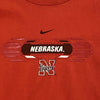 Vintage Nike Nebraska Huskers NCAA Red Long Sleeve T Shirt Men Size XL