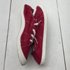 Torrid Red Canvas Sneakers Slip On Elastic Heel Casual Womens Size 11.5 NEW