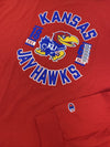 New Kansas Jayhawks Red Long Sleeve Champion Shirt Size XXLarge