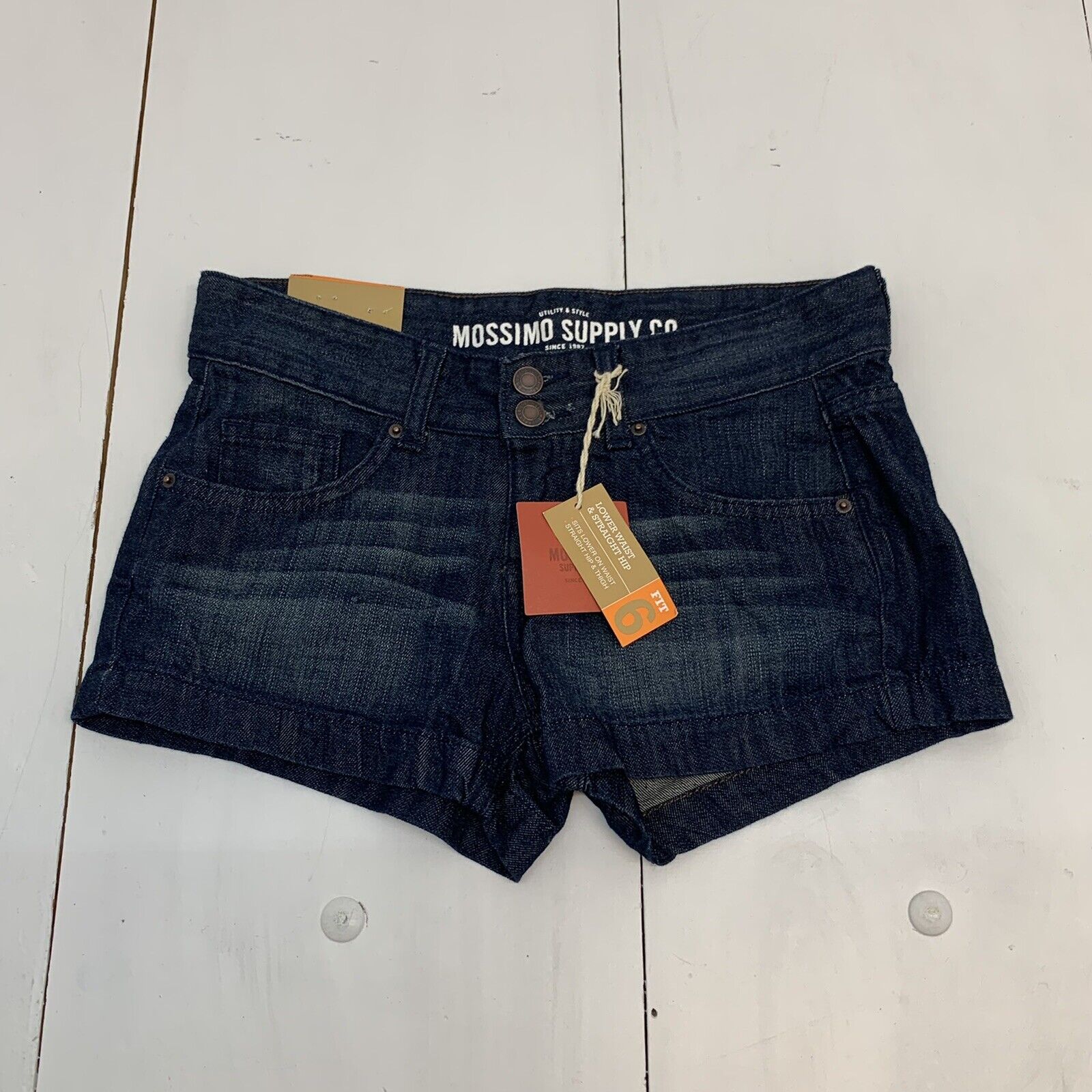 Mossimo Supply Denim Shorts Size 5 Fit 6