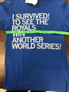 MLB Kansas City Royals Women&#39;s Short Sleeve  T Shirt - size Small