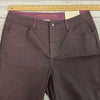 Soft Surroundings Maroon Ankle Straight Pants Woman’s Size 14 NEW