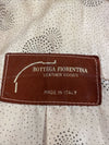 Vintage Bottega Fiorentina Leather Pink Jacket Size Medium