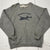 Vintage Gray Crewneck Sweater Confederate Air Force Graphic Adult Unisex Size L