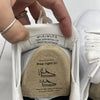 Kizik Irvine White/Ivory Stretch Canvas Sneakers Wkmens 7.5 New Defect $99