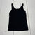 Old Navy Black Ribbed First Layer Tank Womens Size Medium Petite