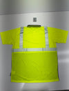 VEA Mens Hi Viz Yellow Polo Short Sleeve Shirt Size 2XL