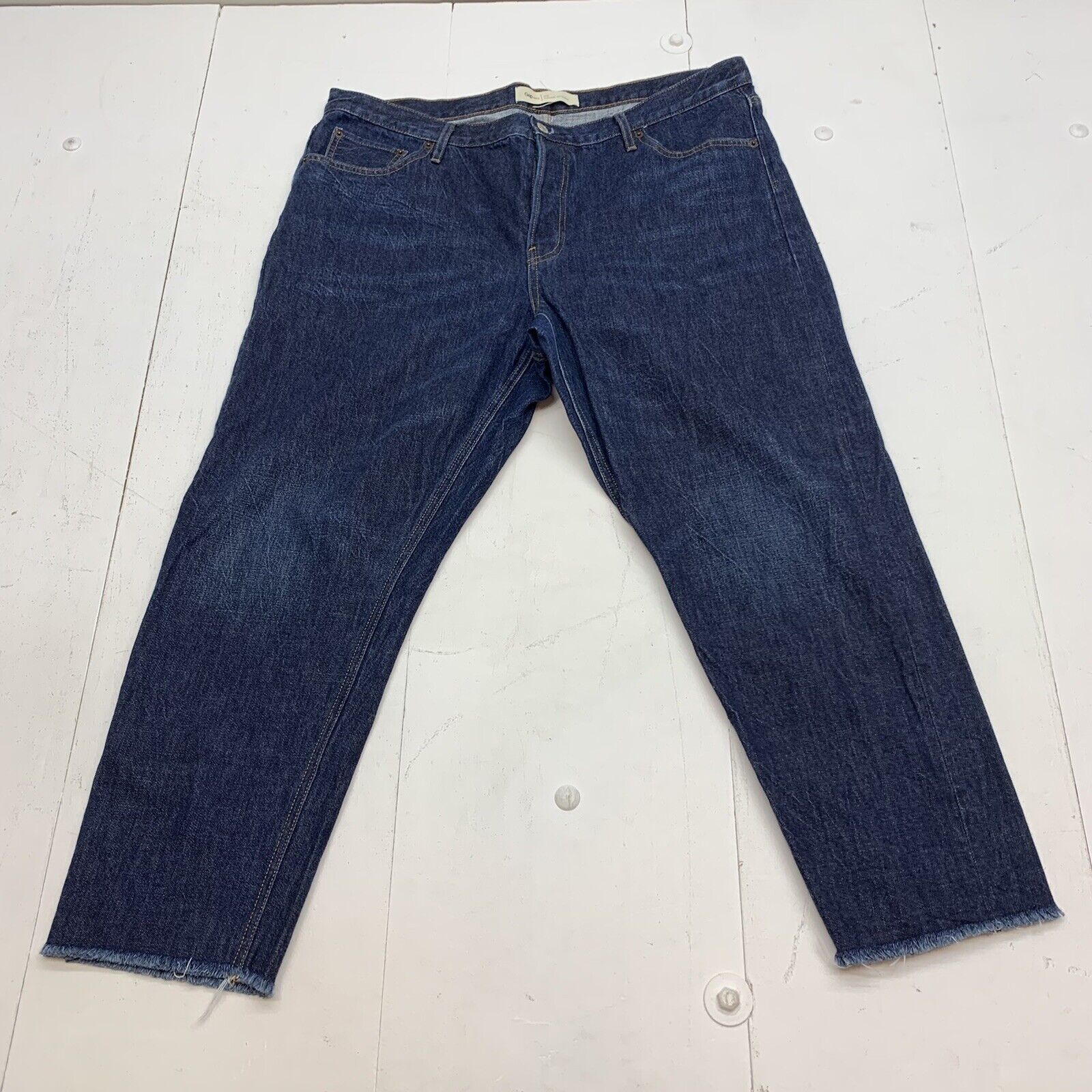 Gap Mens Vintage Striaght Blue Jeans Size 34
