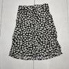 Carters Black Floral Skirt Girls Size 5 NEW