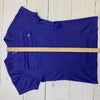 Womens Champion Double Dry Purple Short Sleeve Size Medium