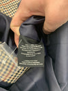 Gianni Feraud Mens Brown Plaid Button Front Vest Size 38