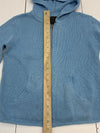 Frenchi Women’s Zip Up Jacket Size Small Sailboat Blue Zip Up Hooded Vintage New