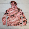 Huntworth Pink Camoflage Girls Sweater Size large
