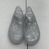 Old Navy Clear Silver Jelly Mary Jane Flats Toddler Girls Size 8