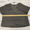 Eileen Fisher Black Tencel Long Flare Sleeve Sweater Women’s Size Small