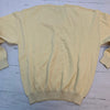 Vintage St. Croix Knits Mens Pastel Yellow Sweater Size Large