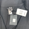 angel apparel womens Black ribbed zipper vest size large