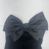 Badgley Mischka Black Strapless Bow Front Velvet Maxi Dress Women’s Size 4