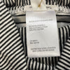 Tribal Jeans Leaf Reversible Black White Stripe Cowl Neck Sweater Women’s Size X