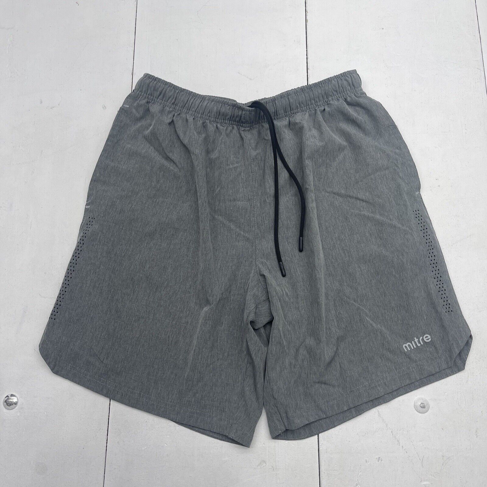 Mitre Grey Athletic Shorts Mens Size Large