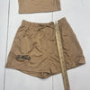 Shein Brown Los Angeles Shorts &amp; Tank Outfit Set Youth Girls Size 12-13