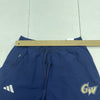 Adidas Navy Blue George Washington Travel Woven Pants Mens Size Small
