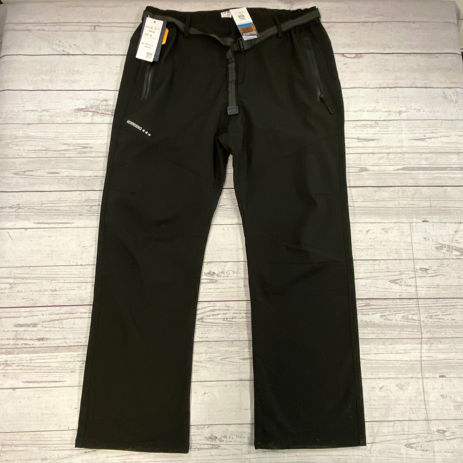 Moerdeng Black Insulated Snow Ski Pants Men Size XL Waist 36 NEW
