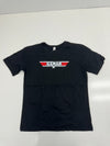 Mrotto Unisex Adult Top Gun Iceman Black Short Sleeve Size XL