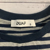 Womens Duaf Short Sleeve Shirt Size Small