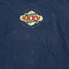 Vintage Super Bowl 35 2001 Blue Short Sleeve T Shirt Men Size XL