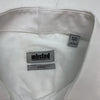 Kenneth Cole Unlisted Mens White Button Up Long Sleeve slim Size 16-16.5 32/33