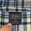 Vintage Polo Ralph Lauren Men’s Shirt with Pockets Size L/XL Plaid Multicolor Bu