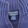 Polo Ralph Lauren Mens Blue 1/4 Zip Sweater Size Xl