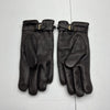 Sartor Resartus Brown Leather Tech Touch Gloves Womens Size Large