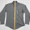 Arrow Mens Grey Plaid Long Sleeve Button Up Size Large