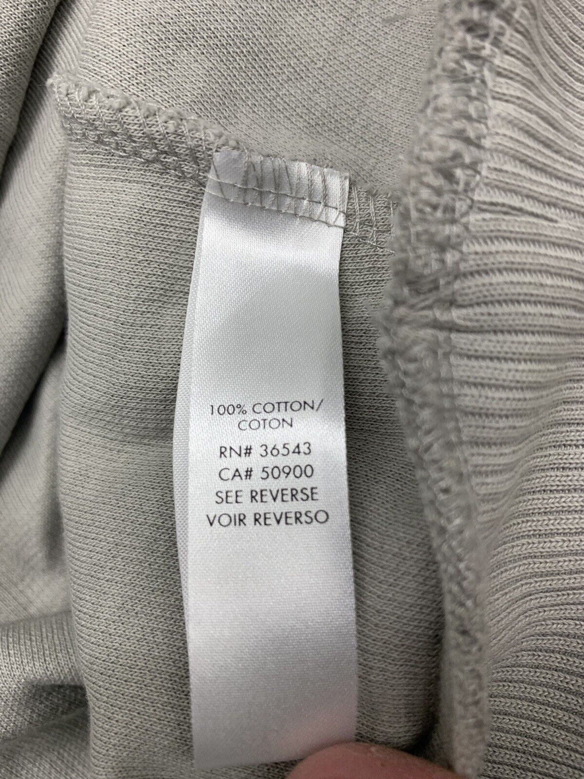 Calvin Klein Mens Grey 1/4 Zip Pullover Sweater Size XL - beyond